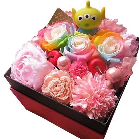 Amazon｜トイストーリー リトルグリーンメン入り 花束風 レインボー